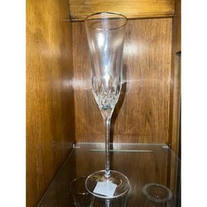 Waterford Lismore Essence Champagne Flute, Lead Crystal, Platinum, 7.5 oz,10.83”